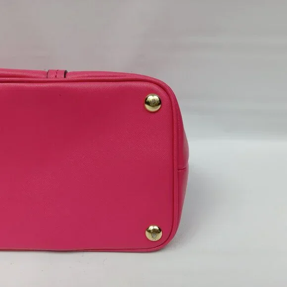 Coach Peyton Leather Cora Domed Satchel Bag M1381-F25671 - Picture 7 of 11